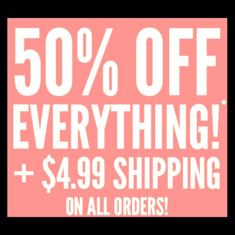 50% off sale!